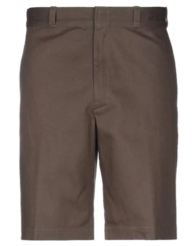 Mauro Grifoni Grifoni Man Shorts & Bermuda Shorts Military Green Size 30 Cotton In Green