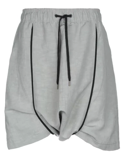 Tom Rebl Shorts & Bermuda Shorts In Light Grey