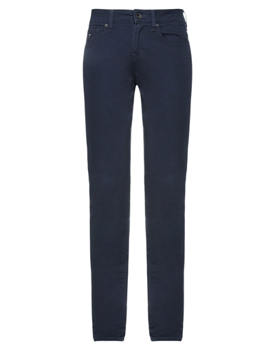 Guess Casual Pants In Blue