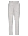 Grey Daniele Alessandrini Pants In White