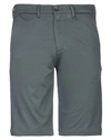 Myths Man Shorts & Bermuda Shorts Lead Size 28 Viscose, Polyamide, Elastane In Grey