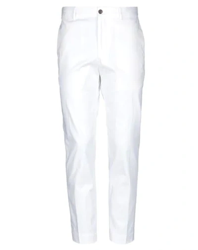 Mauro Grifoni Pants In White Linen