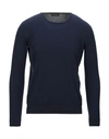 Roberto Collina Sweaters In Dark Blue