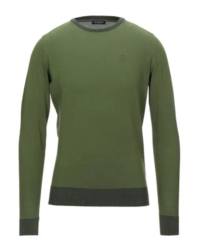 Jeckerson Sweaters In Military Green