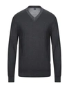 Fedeli Sweaters In Steel Grey