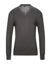 Fedeli Sweaters In Dark Brown