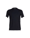 Zanone T-shirts In Dark Blue