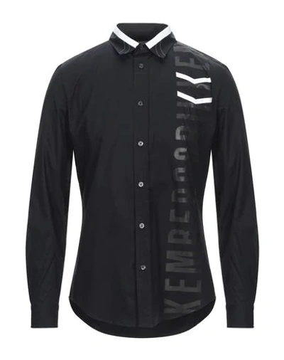 Bikkembergs Shirts In Black