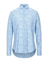 Fedeli Shirts In Azure