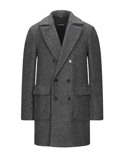 Allegri Coat In Steel Grey