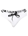 Moschino Bikini Bottoms In White