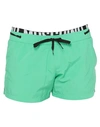 Moschino Swim Trunks In Green