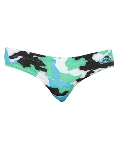 Moschino Bikini Bottoms In Azure