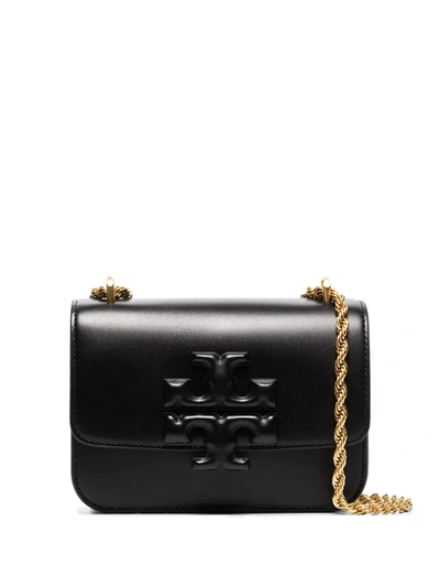 Tory Burch Eleanor Small Convertible Shoulder Bag In Black