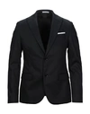 Grey Daniele Alessandrini Blazer In Black