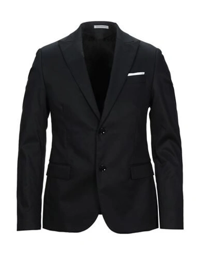 Grey Daniele Alessandrini Blazer In Black