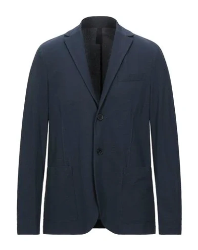 Harris Wharf London Suit Jackets In Blue