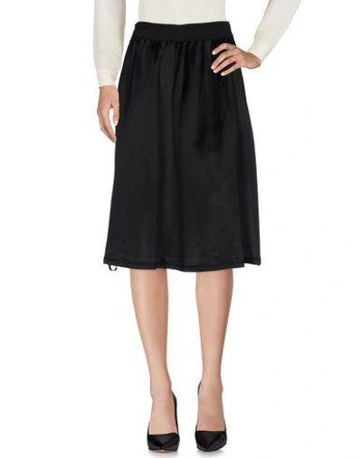 Celine 3/4 Length Skirt In Black