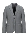 Grey Daniele Alessandrini Suit Jackets In Grey