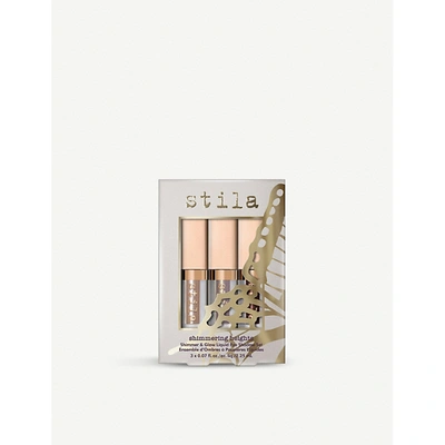 Stila Shimmering Heights Shimmer & Glow Liquid Eyeshadow Set 3x2.25ml