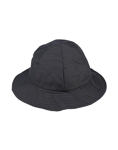 Maison Kitsuné Hats In Black