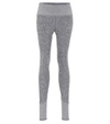 Alo Yoga Alosoft Lounge High-rise Stretch-woven Leggings In Dove Grey