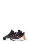 Nike Free Metcon 3 Training Shoe In Black/ Pink/ Crimson/ Copper