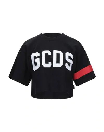 Gcds Sweatshirts In Black