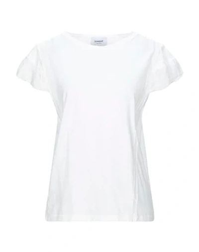 Dondup T-shirts In White