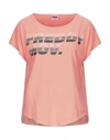 Freddy T-shirts In Salmon Pink