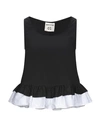 Semicouture Tops In Black