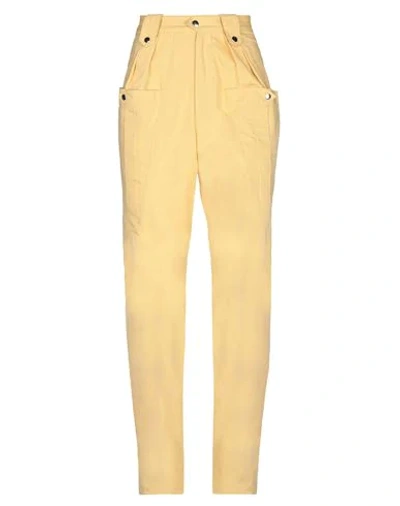 Isabel Marant Casual Pants In Yellow