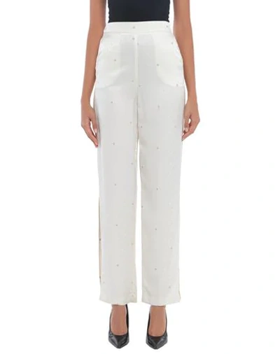 Patrizia Pepe Pants In White