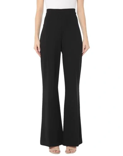 Kobi Halperin Adrian Silk-blend Straight Leg Pants In Black