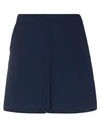 P.a.r.o.s.h P. A.r. O.s. H. Woman Shorts & Bermuda Shorts Midnight Blue Size Xs Polyester