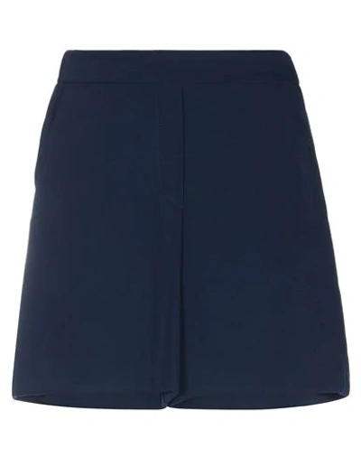 P.a.r.o.s.h P. A.r. O.s. H. Woman Shorts & Bermuda Shorts Midnight Blue Size Xs Polyester In Blue