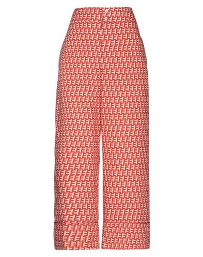 Erika Cavallini Pants In Orange