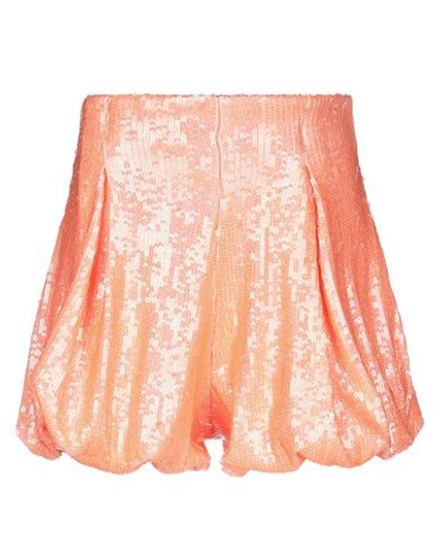 Aniye By Woman Shorts & Bermuda Shorts Orange Size Xs Polyester