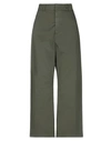 Department 5 Casual Pants In Military Green