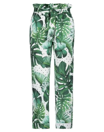 Twinset Pants In Green