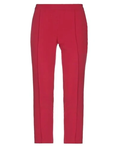 Boutique Moschino Cropped Pants In Red