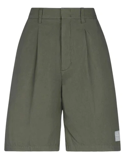 Department Five Shorts & Bermuda Shorts In Military Green