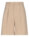 Department 5 Woman Shorts & Bermuda Shorts Beige Size 26 Cotton