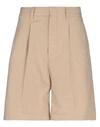 Department Five Department 5 Woman Shorts & Bermuda Shorts Beige Size 26 Cotton
