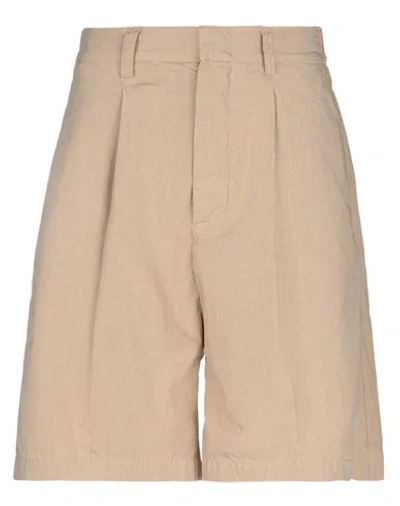 Department Five Department 5 Woman Shorts & Bermuda Shorts Beige Size 26 Cotton In Beige