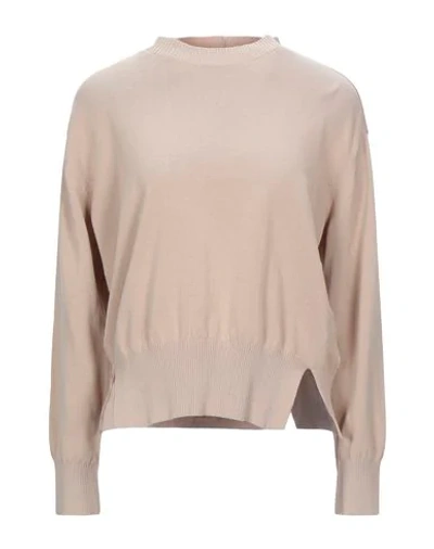 Alysi Sweaters In Beige
