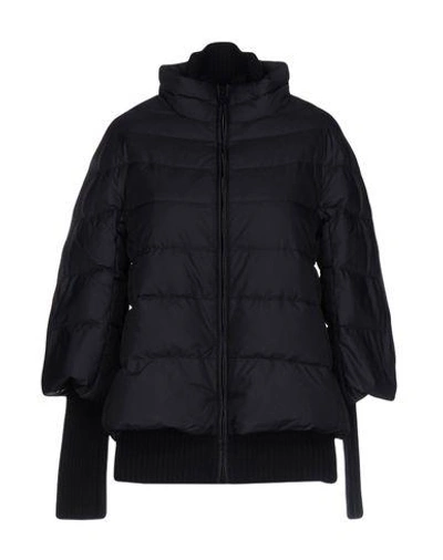 Duvetica Down Jacket In Dark Blue