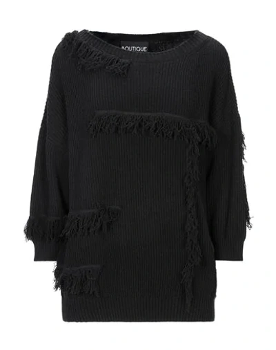 Boutique Moschino Sweaters In Black