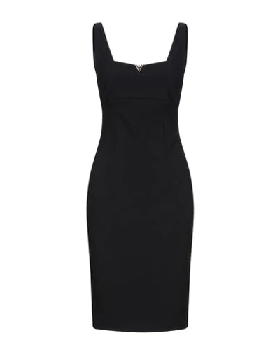 Cavalli Class Knee-length Dress In Black