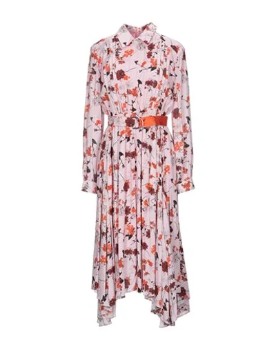 Hugo Boss Knee-length Dresses In Pink